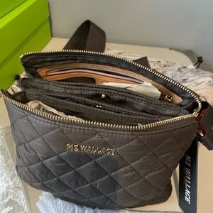 MZ Wallace Crossbody Pippa in Magnet